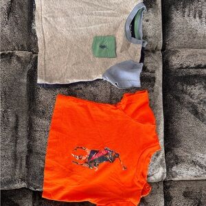 Ralph Lauren Kids Shirts - Gray and Orange